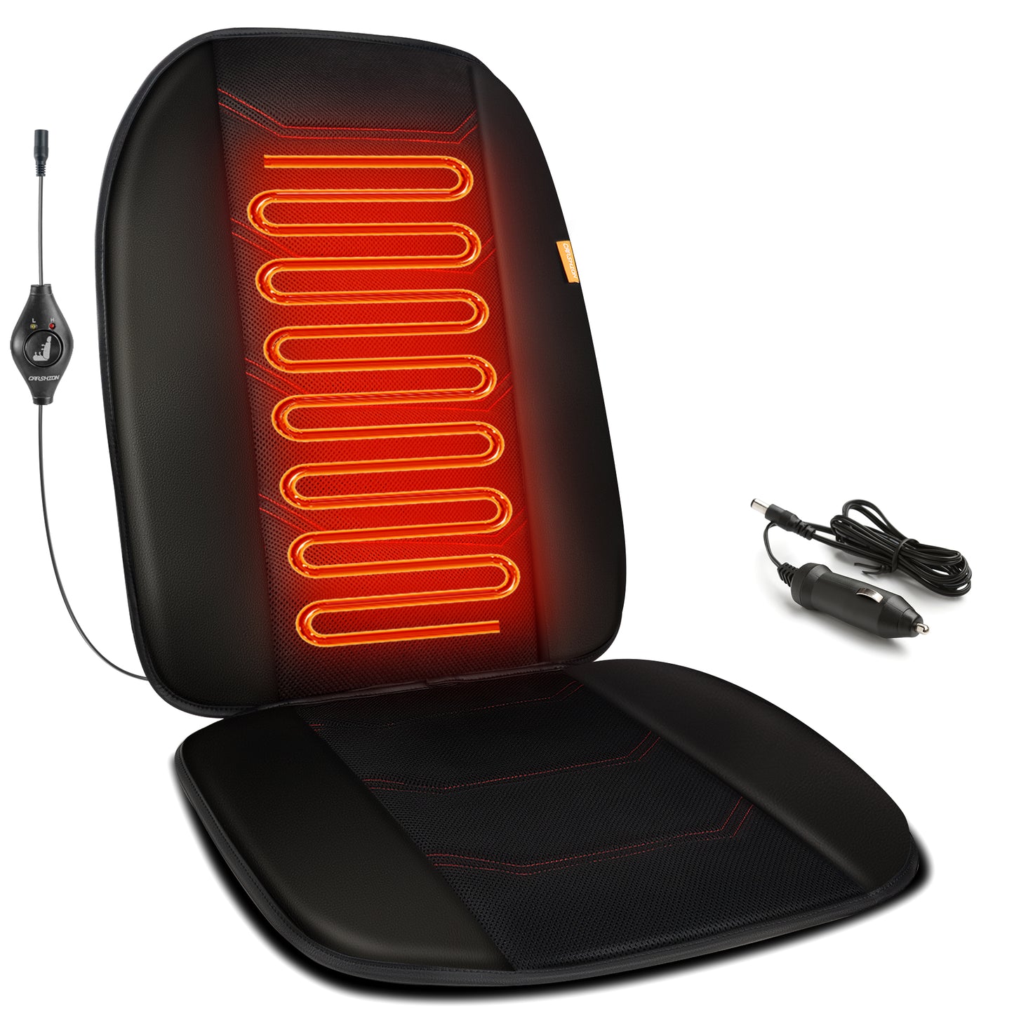 Heated Seat Cushion for Car, Enlarged Fast Heating Seat Cover, Winter Seat Warmer for Car(DP)