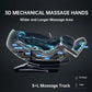 Massage Chair Full Body with Heat, Full Body Zero Gravity SL-Track Shiatsu Massage Chair, 3D Massage Chair with Foot Massage, Bluetooth, Wireless Phone Charger MU412(DP)
