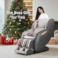 Mynta Zero Gravity Massage Chair, 170° Flexible Track with FootMassage, Gray
