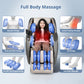 Mynta Zero Gravity Massage Chair, 170° Flexible Track with FootMassage, Gray