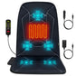 Mynt Vibration Massage Pad with Heat, Back Massager for Car and Chair, Black(DP)