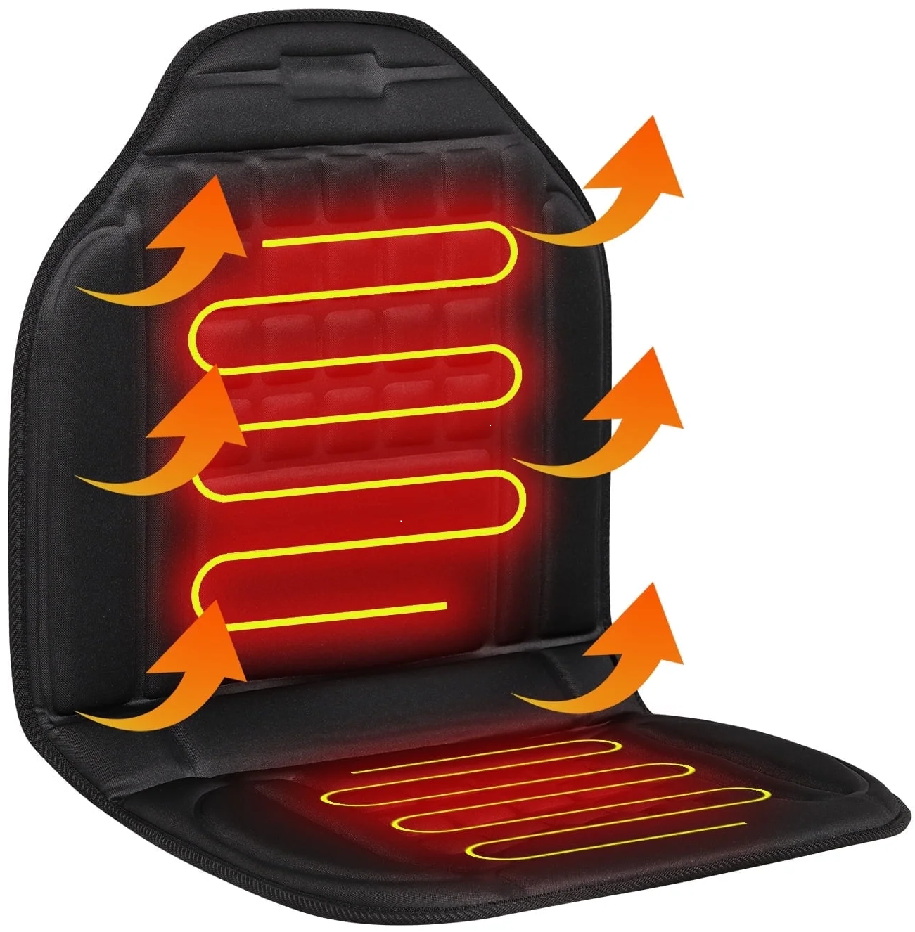 Mynt Car Seat Heater, Portable Seat Cushion 12V Universal Fit for All Vehicles（DP)