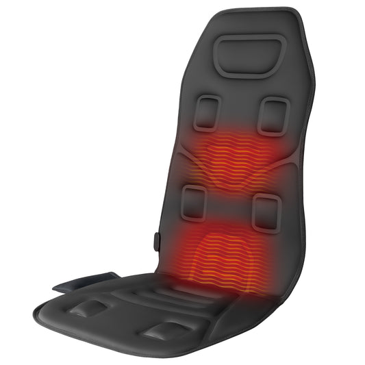 Back Massager  with Heat, Vibration Car Chair Massager Pad, Seat Cushion Gifts for Men & Women (DP)
