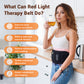Mynt Red Light Therapy Heating Massage Belt, Infrared Light Therapy Wrap for Back Waist Shoulder Pain Relief, Black(DP)