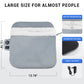Mynt Heating Pad for Feet, Electric Heated Foot Warmers with 3 Heat Levels & Auto Shut Off, Gray