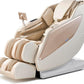 MYNTA 2025 Massage Chair, Full Body Zero Gravity SL Track Shiatsu Massage Chair with Calf Heating, Wireless Charging, White