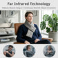 Mynt Graphene Heated Scarf, Heating Pad for Neck, Fast Heating Portable Neck Warmer with 3 Heat Levels, Winter Gift for Men/Women, Gray (DP)