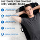 Mynt Full Body Massage Mat with Heat and Vibration, Back Massager Pad with 6 Motors & 2 Heating Levels, Adjustable Neck Pillow, Gifts for Men Women
