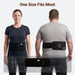 Mynt Red Light Therapy Heating Massage Belt, Infrared Light Therapy Wrap for Back Waist Shoulder Pain Relief, Black(DP)