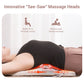 Mynt Back Massager with Heat, Foldable Shiatsu Seat Massage Cushion for Home/Office, Brown (DP)