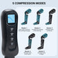 Leg Massager with Heat and Compression, Relaxation and Pain Relief, Black (DP)