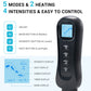 Leg Massager with Heat and Compression, Relaxation and Pain Relief, Black (DP)