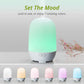 Mynta Essential Oil Diffuser Cool Mist 100ml Humidifier 10+ Hours with 7 Colors LED Lights BPA Free Waterless Auto Shut-Off for Home Office Bedroom Baby Room